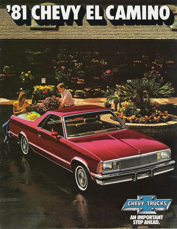 1981 Chevrolet El Camino Brochure